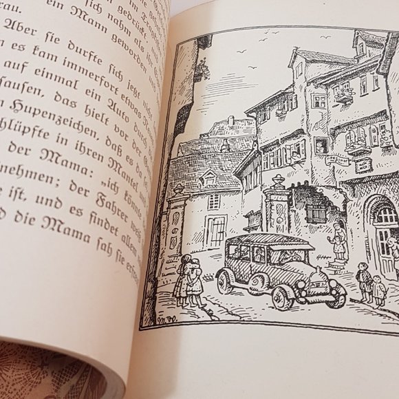 Antique 1920s Book ANNEGRET by Anna Schieber Antique Childrens Storybook German - Picture 14 of 16